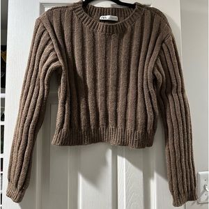 NWT Zara Cropped Sweater
